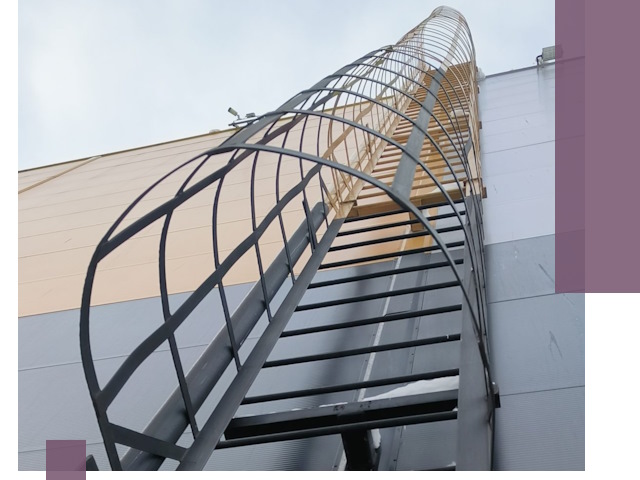 Изготовление и монтаж пожарных лестниц в Владикавказе профессионально