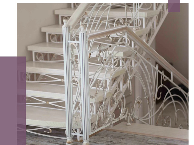 Изготовление кованых лестниц на заказ в Владикавказе от 87618 руб. | ПРОЛЁТ-Вкз