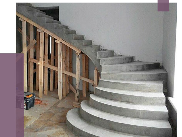 Изготовление бетонных лестниц под ключ в Владикавказе от 20101 руб. | ПРОЛЁТ-Вкз