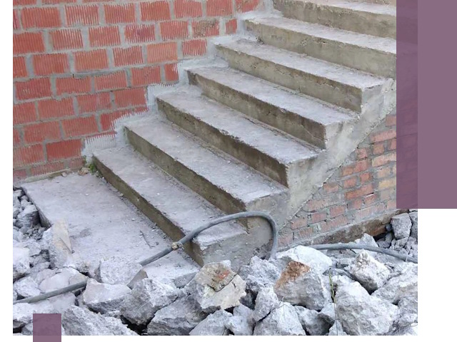 Демонтаж бетонных лестниц в Владикавказе: быстро и безопасно