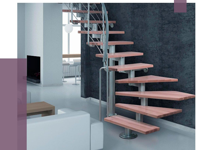 Модульные лестницы в Владикавказе от 17008 руб. — купить в ПРОЛЁТ-Вкз