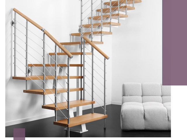 Модульные лестницы под ключ в Владикавказе — монтаж и изготовление