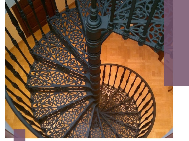 Винтовые лестницы под ключ в Владикавказе: производство и монтаж