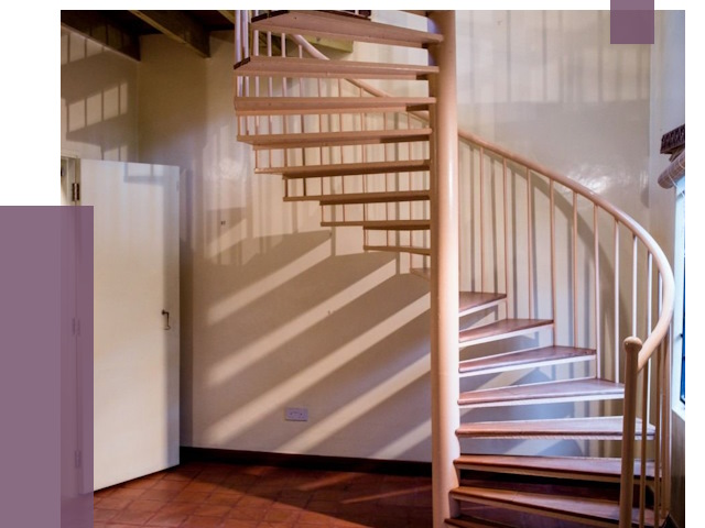 Изготовление винтовых лестниц на заказ в Владикавказе от 76795 руб. | ПРОЛЁТ-Вкз