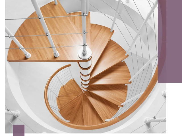 Изготовление винтовых лестниц под ключ в Владикавказе