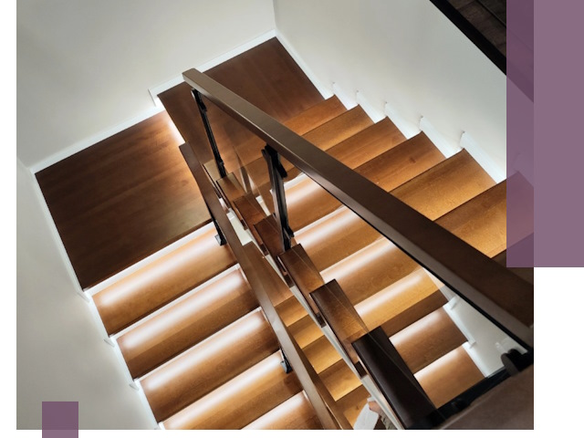 Изготовление П-образных лестниц под ключ в Владикавказе