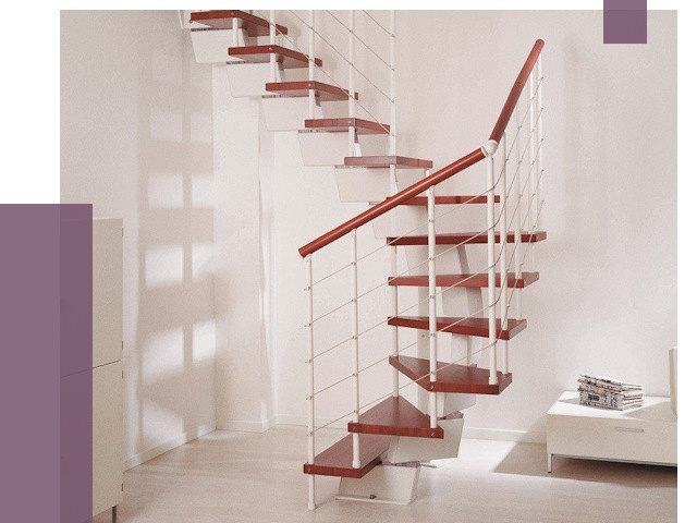 Изготовление лестниц на больцах в Владикавказе от 9793 руб. | ПРОЛЁТ-Вкз