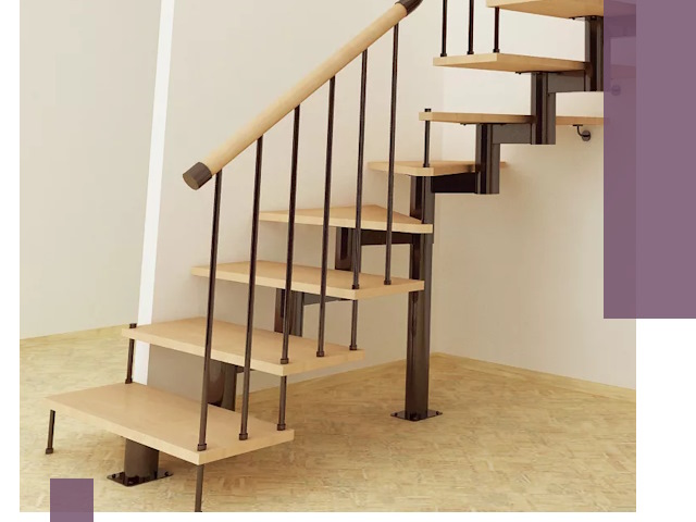 Монтаж лестниц на больцах в Владикавказе — быстро и надежно