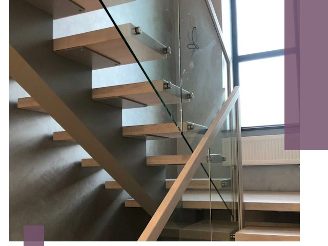 Изготовление лестниц на монокосоуре в Владикавказе с монтажом и гарантией