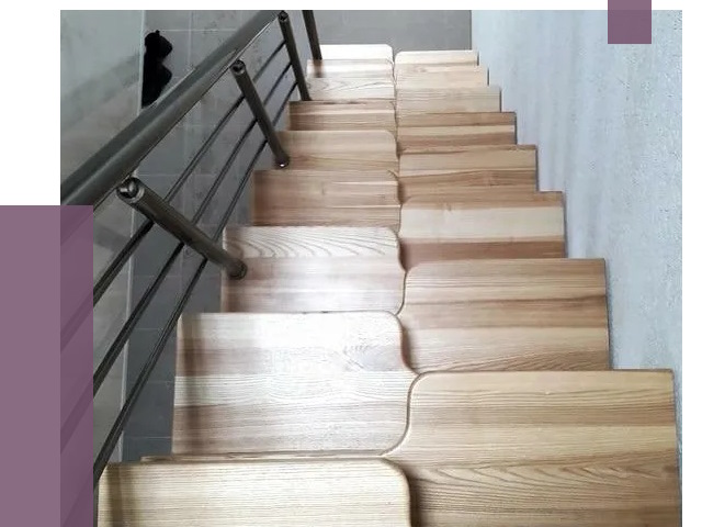 Лестницы гусиный шаг в Владикавказе от 13143 руб. под ключ | ПРОЛЁТ-Вкз