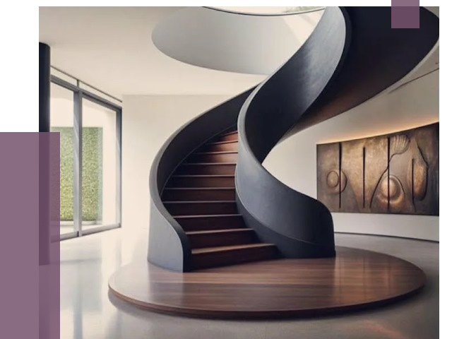 Элитные лестницы под заказ в Владикавказе от 190698 руб. — ПРОЛЁТ-Вкз