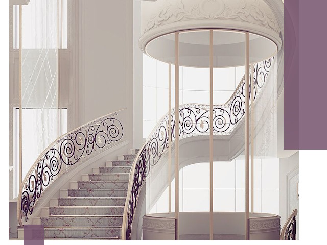 Элитные лестницы на заказ высокого класса в Владикавказе