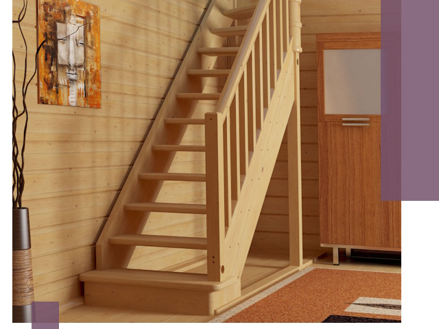 Лестницы эконом класса под ключ в Владикавказе — недорого и быстро