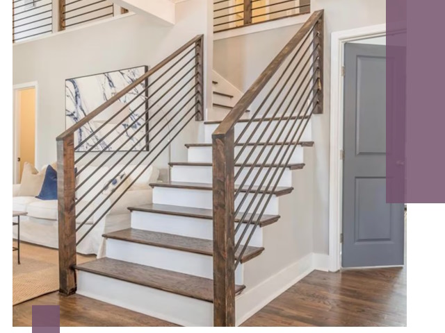 Лестницы для коттеджа под ключ в Владикавказе — изготовление и монтаж