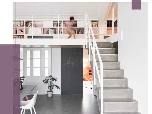 Лестницы для двухуровневой квартиры в Владикавказе от 177813 руб. | ПРОЛЁТ-Вкз