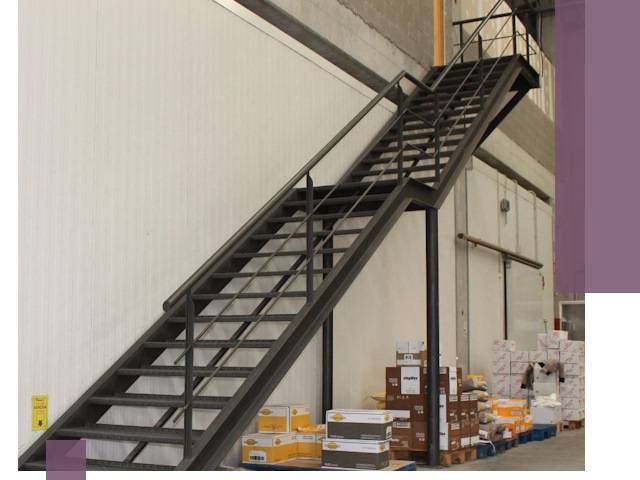 Лестницы для производства в Владикавказе — изготовление и монтаж