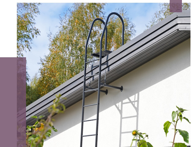 Лестницы на крышу в Владикавказе от 19276 руб. — монтаж и монтаж ПРОЛЁТ-Вкз