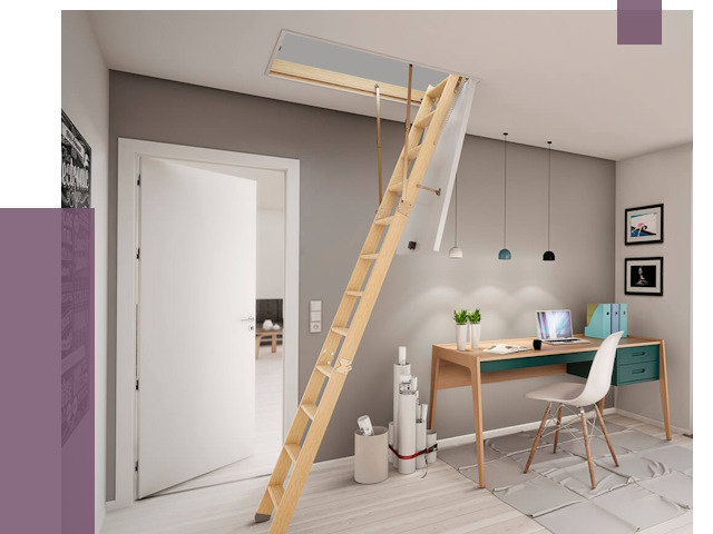 Чердачные лестницы в Владикавказе — от 14689 руб. | ПРОЛЁТ-Вкз