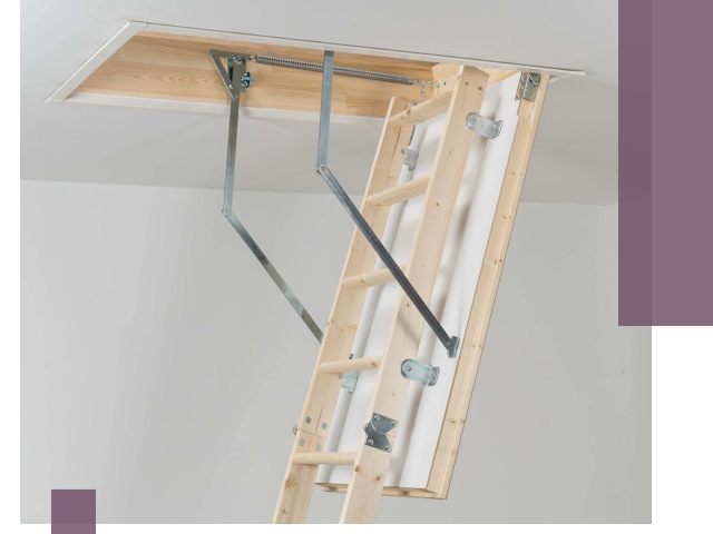 Установка чердачной лестницы под ключ в Владикавказе