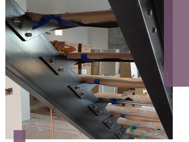 Усиление лестничных конструкций и усиление опор в Владикавказе