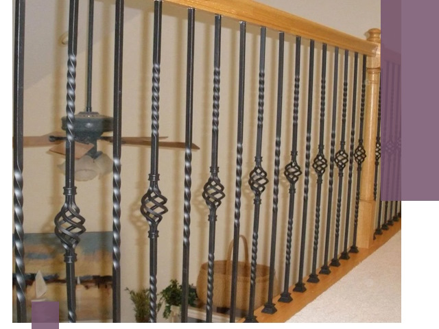 Изготовление и монтаж кованных перил в Владикавказе под ключ