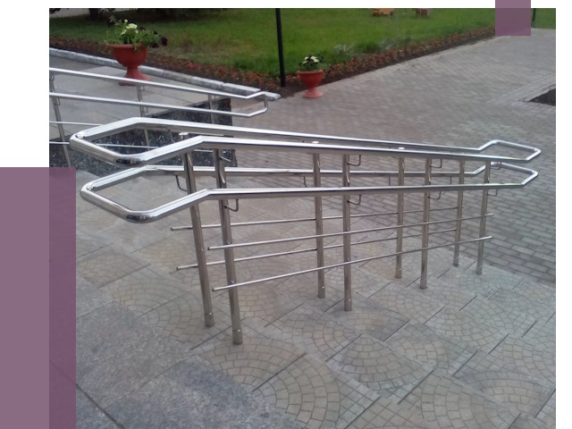 Перила для инвалидов в Владикавказе от 7649 руб. под ключ | ПРОЛЁТ-Вкз