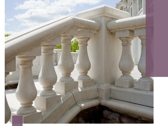 Балюстрады из металла и камня под ключ в Владикавказе