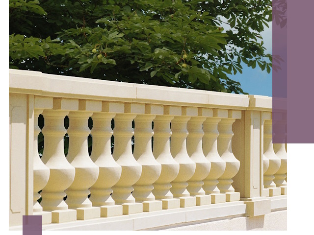 Установка балюстрады в Владикавказе: изготовление и монтаж под ключ