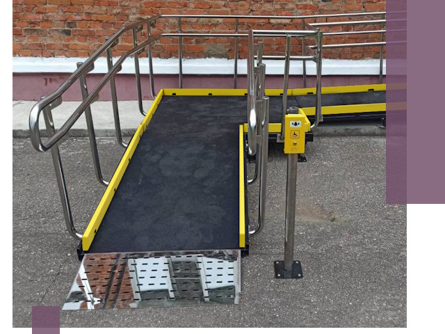 Изготовление наклонных пандусов для инвалидов в Владикавказе