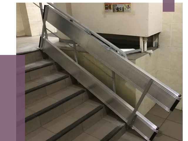 Откидные пандусы в Владикавказе от 6700 руб. — купить | ПРОЛЁТ-Вкз