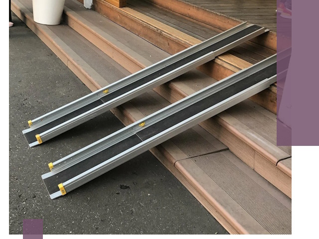 Телескопические пандусы под ключ в Владикавказе — изготовление и монтаж