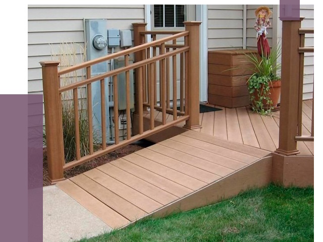 Пандус на крыльцо в Владикавказе под ключ от 7834 руб.