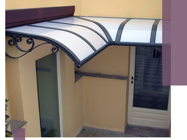 Монтаж козырьков любой сложности в Владикавказе под ключ