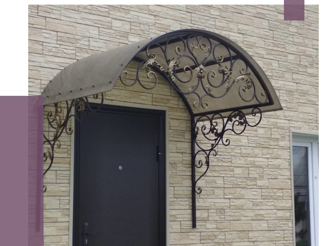 Ремонт козырьков в Владикавказе от 7473 руб. | ПРОЛЁТ-Вкз