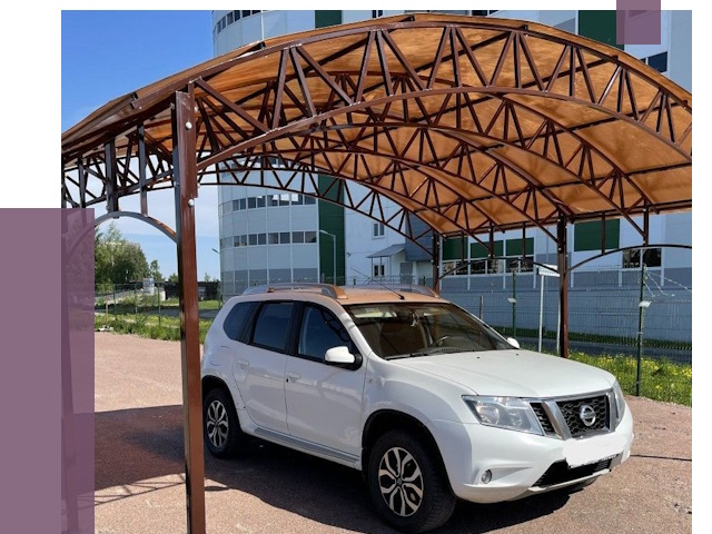 Недорогие навесы в Владикавказе от 43294 руб. | ПРОЛЁТ-Вкз