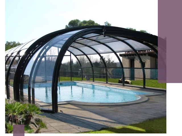 Навесы для бассейна в Владикавказе: изготовление и монтаж под ключ