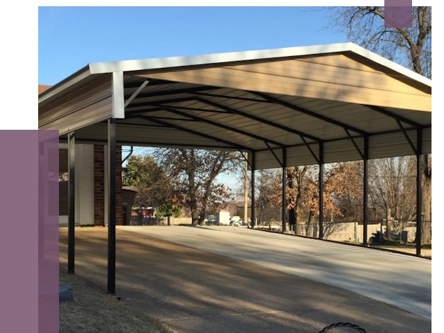 Двускатные навесы в Владикавказе от 8092 руб.  | ПРОЛЁТ-Вкз