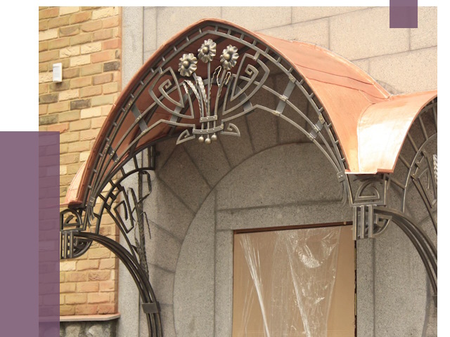 Арочные козырьки в Владикавказе от 14689 руб. 