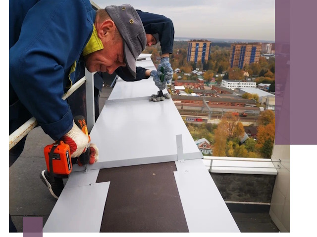 Монтаж парапетов в Владикавказе — установка прочных металлических ограждений