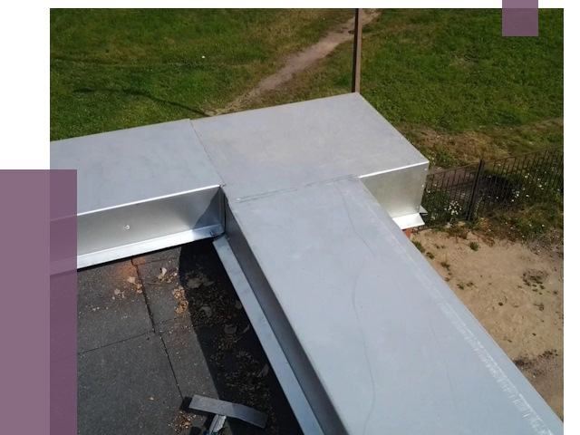 Оцинкованные парапеты в Владикавказе от 8092 руб.  | ПРОЛЁТ-Вкз