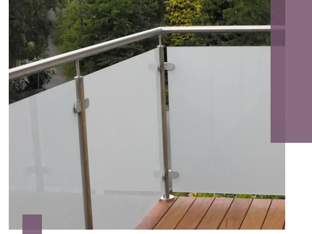 Алюминиевые парапеты для балконов и террас в Владикавказе