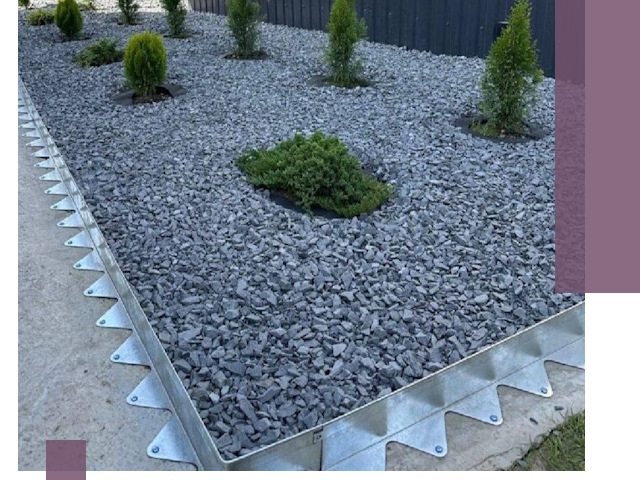 Оцинкованные металлические бордюры под заказ в Владикавказе