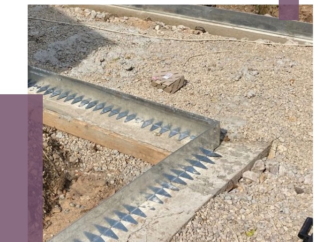 Нержавеющие бордюры в Владикавказе от 4845 руб. под ключ | ПРОЛЁТ-Вкз