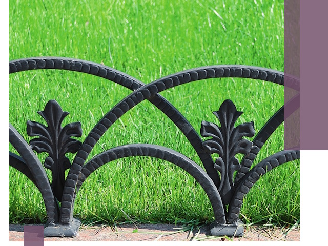 Декоративные металлические бордюры под ключ в Владикавказе