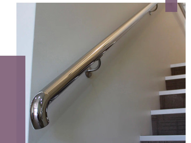 Изготовление поручней в Владикавказе от 4639 руб. | ПРОЛЁТ-Вкз