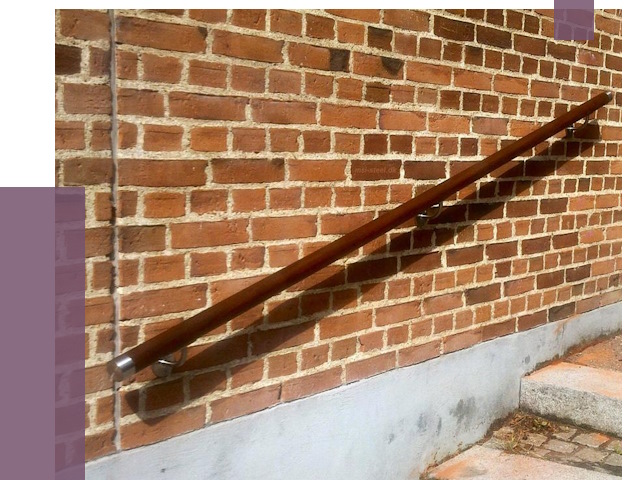 Изготовление пристенных поручней в Владикавказе от 4484 руб. — ПРОЛЁТ-Вкз